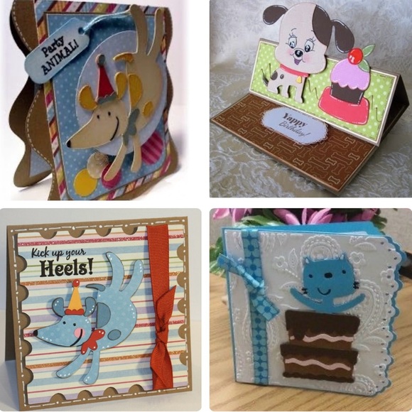 Cricut Set Birthday Bash 700 Images Scrapbook Cards & Birthday Decor - Picture 6 of 13